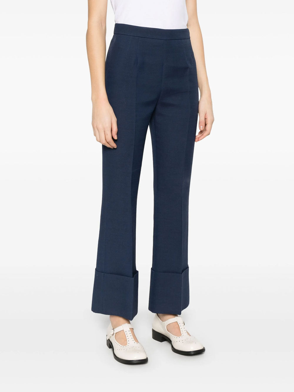 Crepe trousers