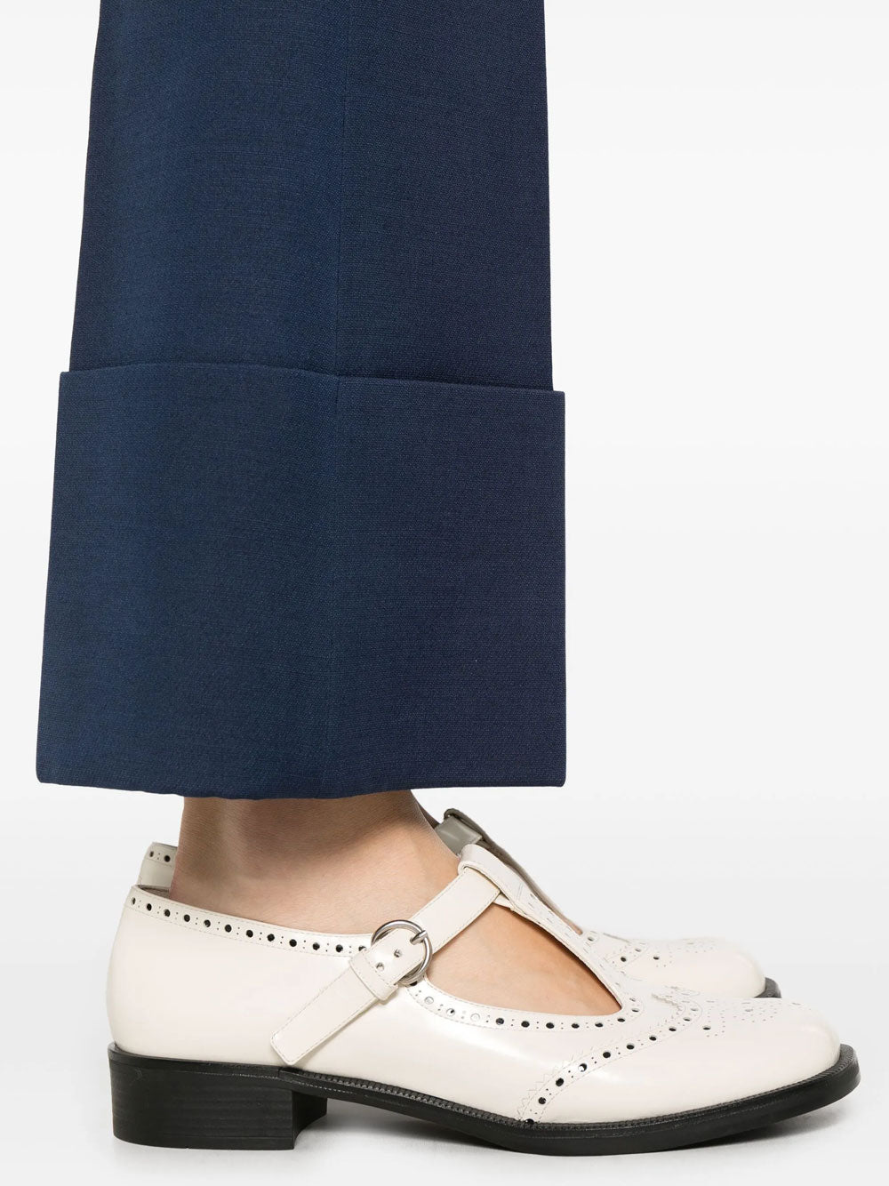 Crepe trousers