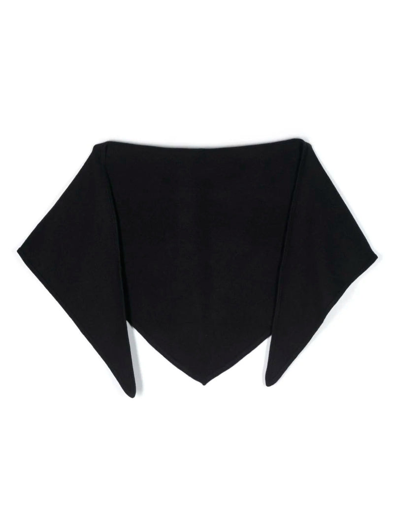 Triangle-shaped shawl