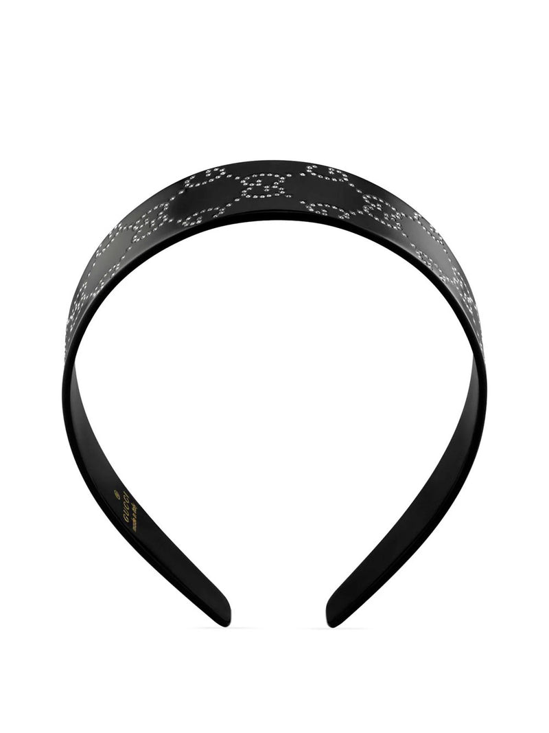 GG crystal-embellished hairband