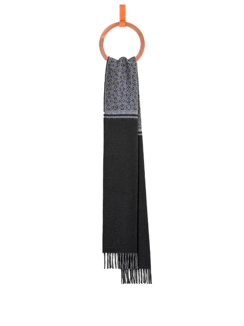 Scarf in wool and cashmere