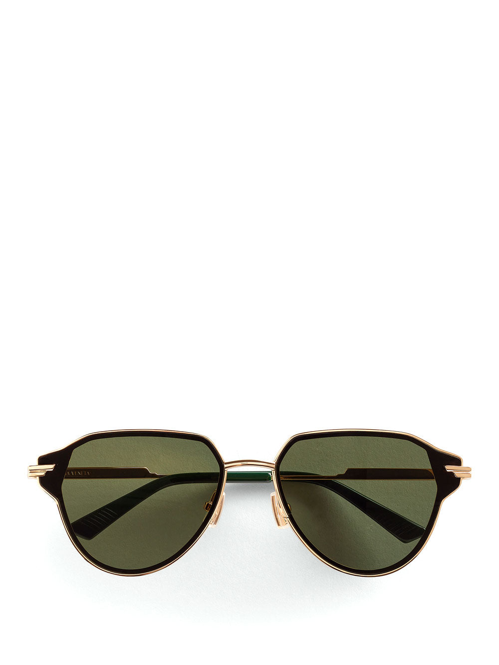 Glaze metal aviator sunglasses