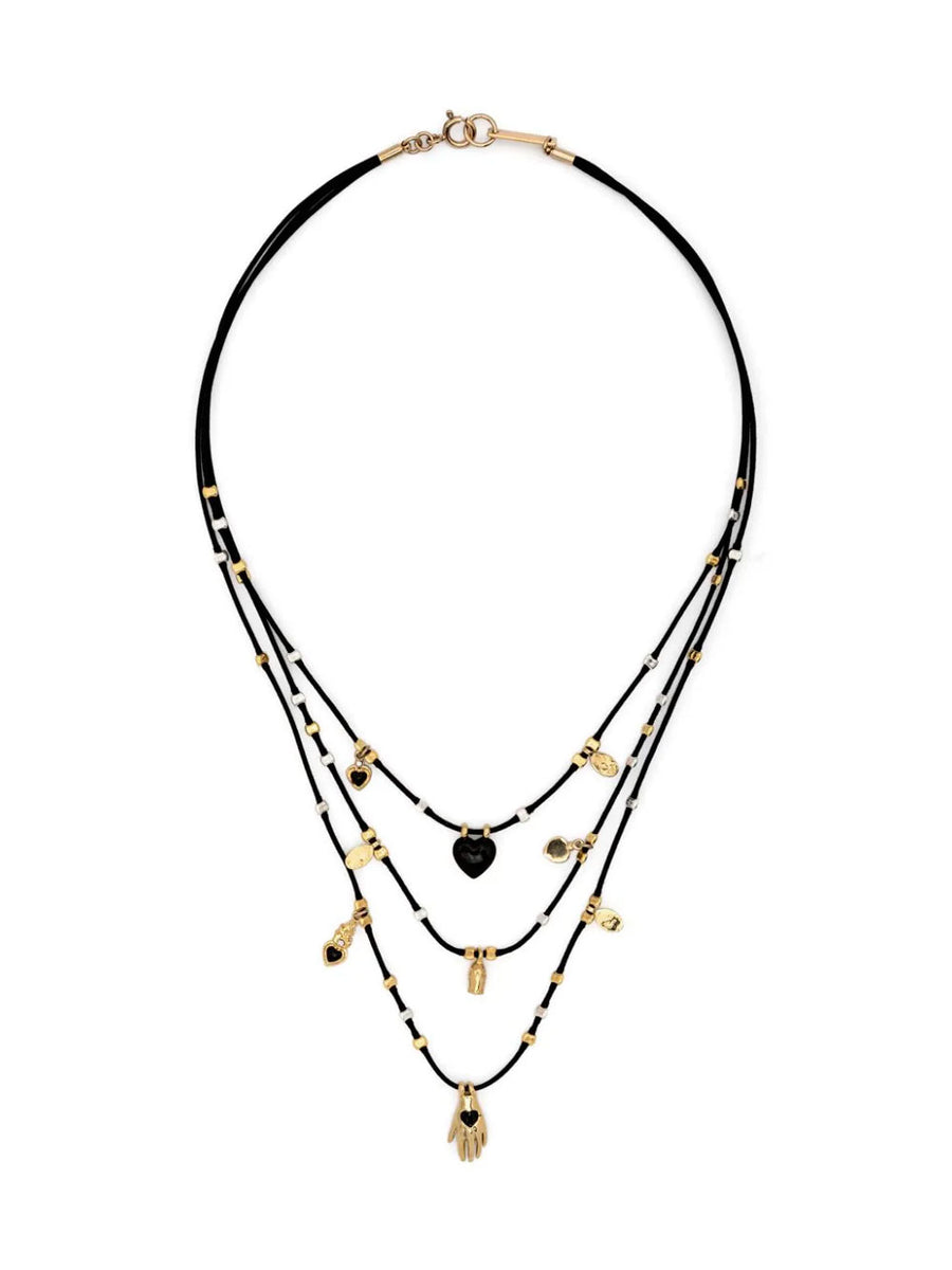 Happiness layered necklace | Isabel Marant | OTTODISANPIETRO