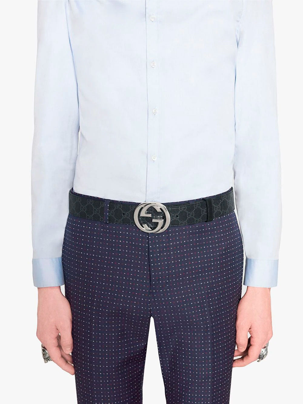 Gucci belt men supreme online