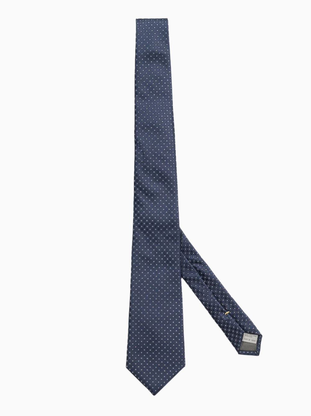 Corbata de seda estampada