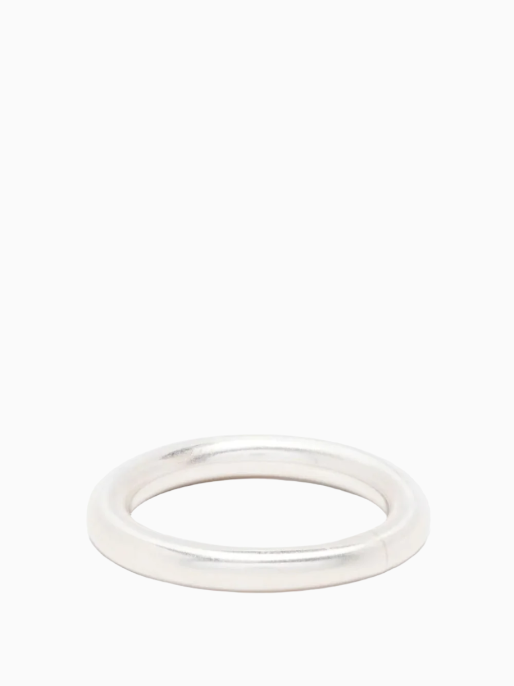 Sterling silver halo band ring