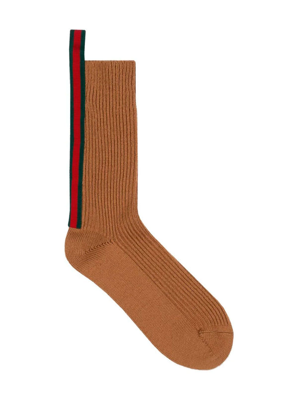Web-stripe socks