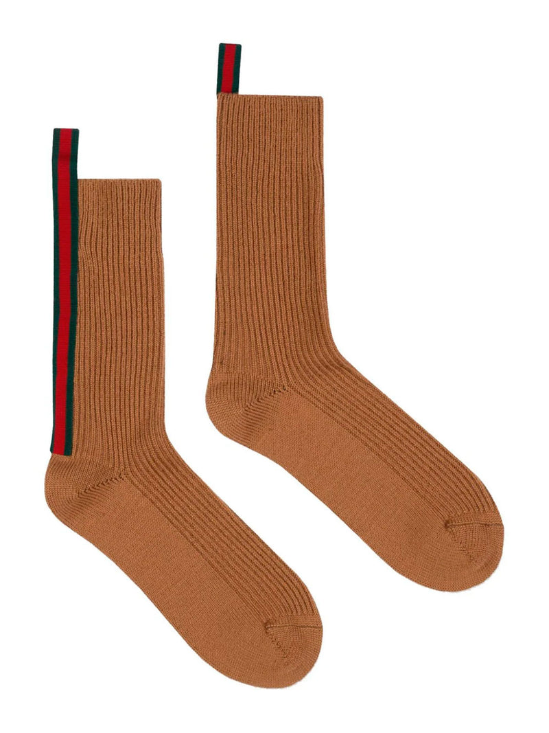 Web-stripe socks