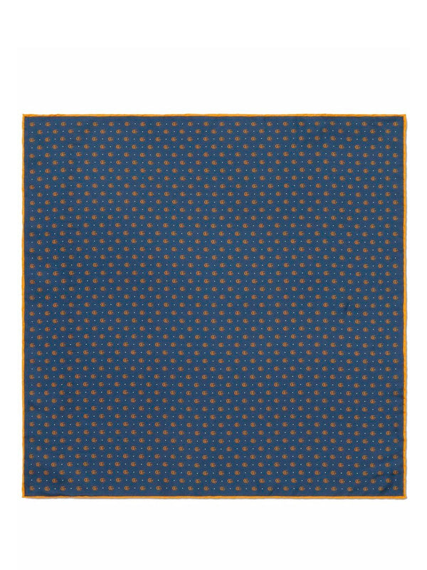 Double-G pocket square