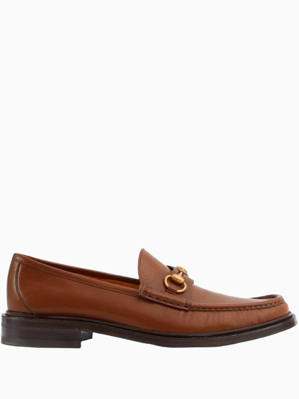 Horsebit almond-toe loafers