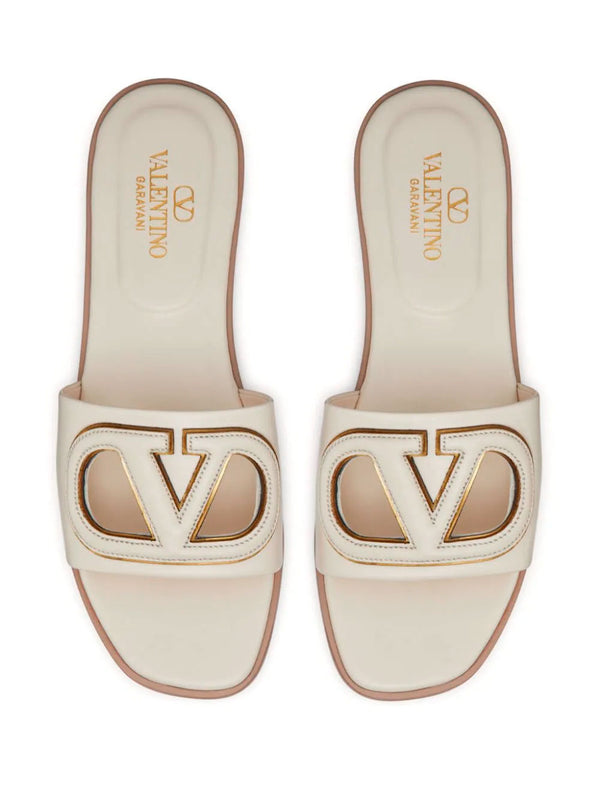 VLogo flat sandals
