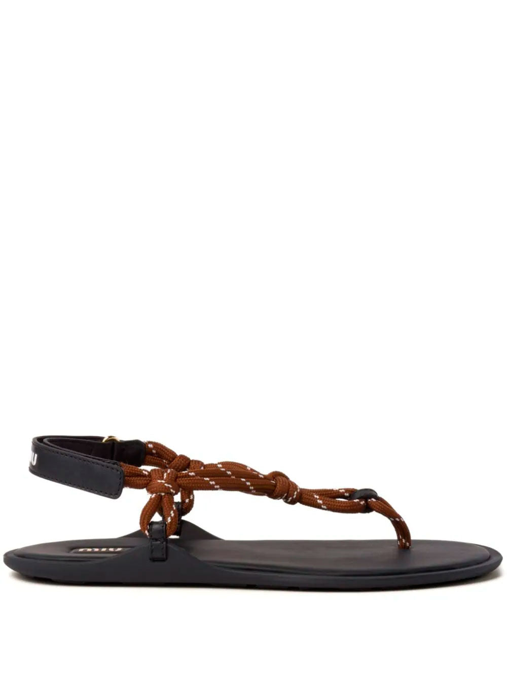 Cord-strap sandals