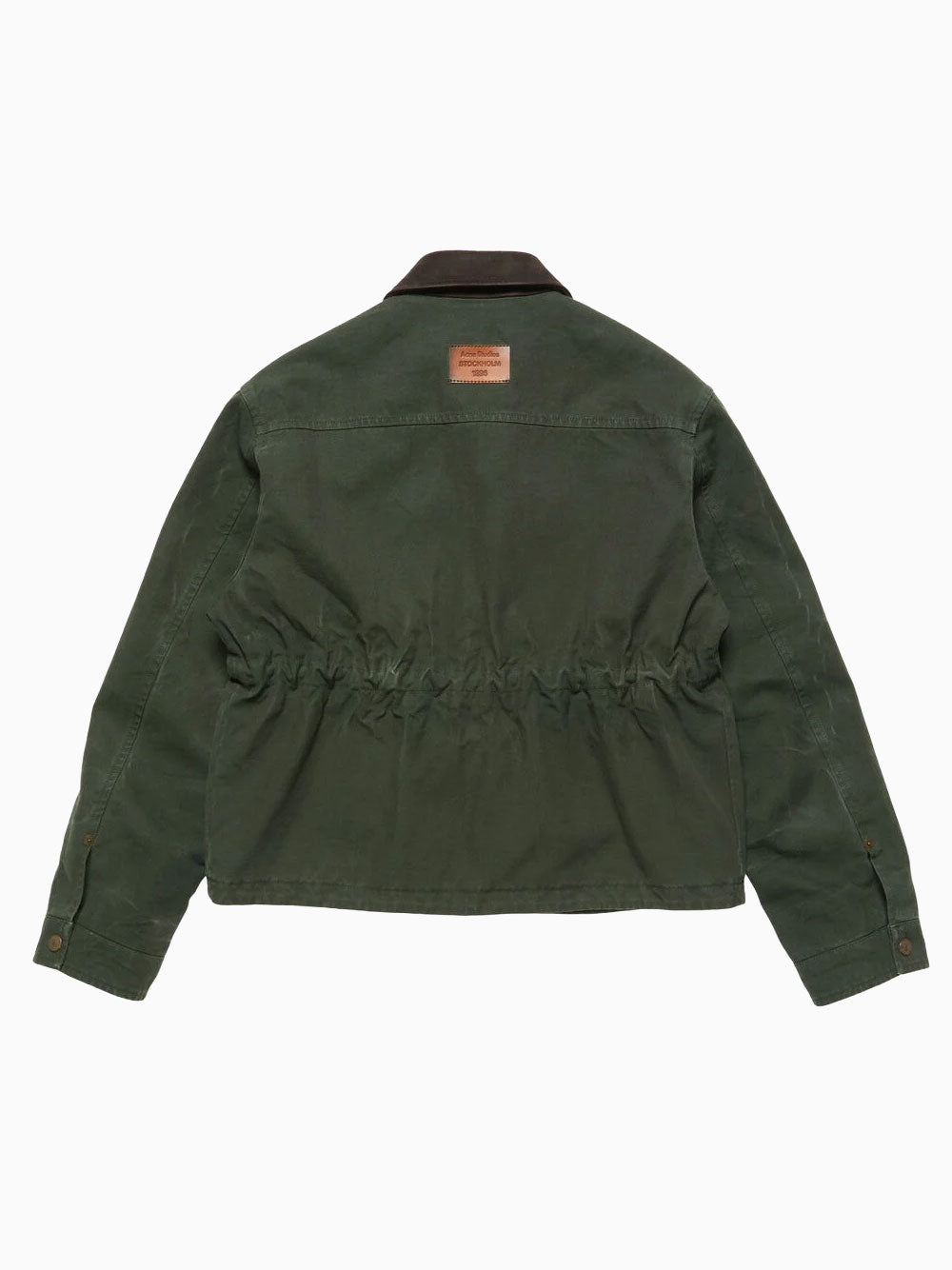 Chaqueta de lona lavada