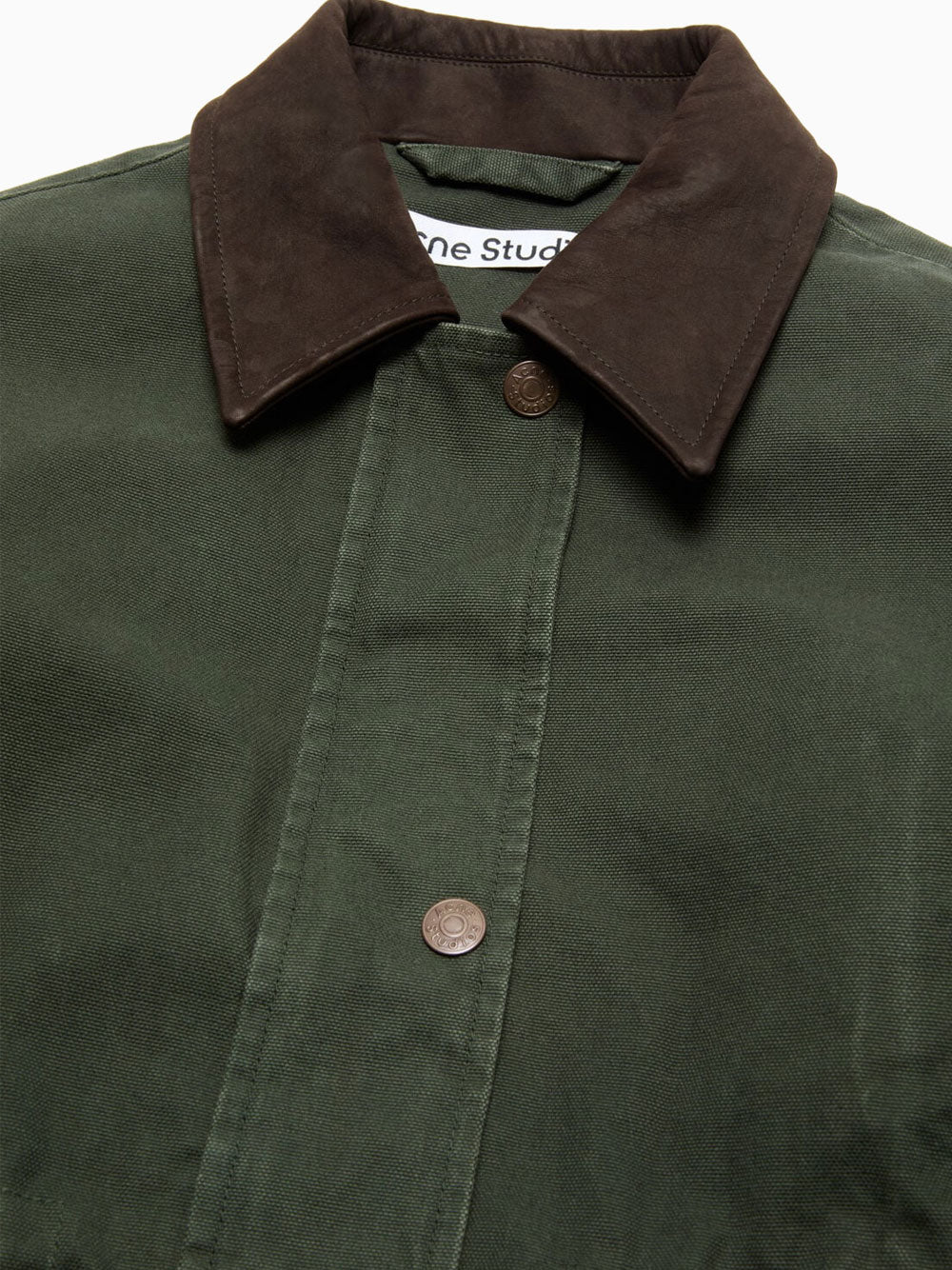 Chaqueta de lona lavada