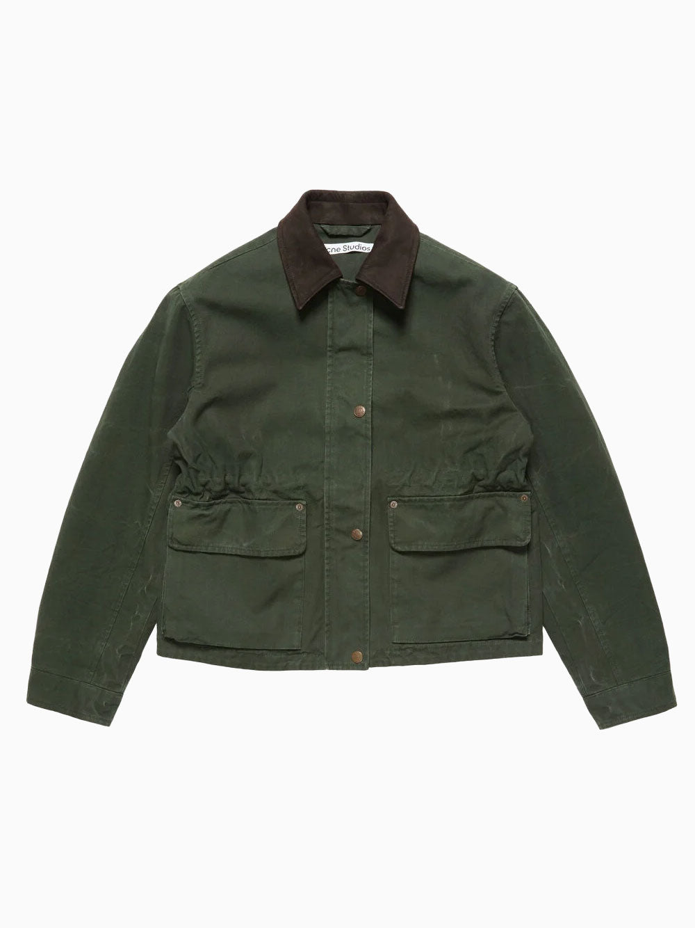 Chaqueta de lona lavada