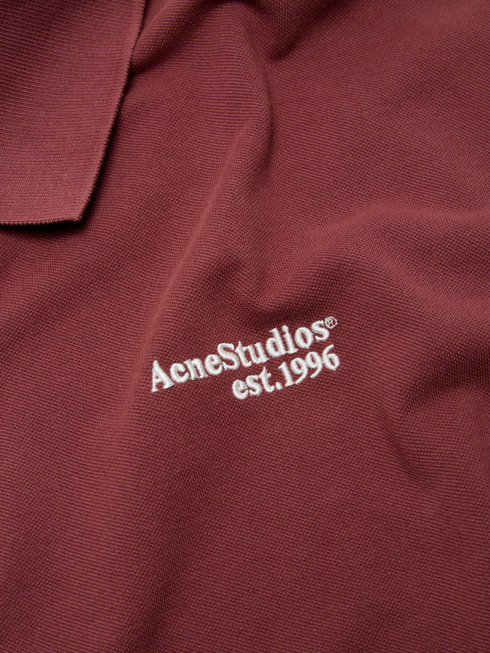 Washed polo t-shirt