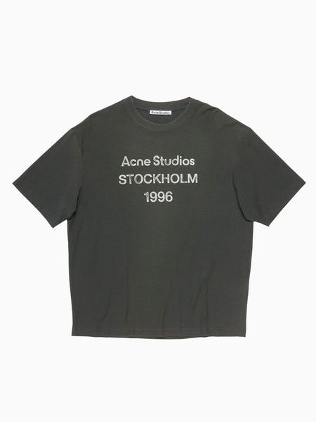 Acne Studios STOCKHOLM 1996 ロゴTシャツ Acne Studios - 1996 logo t-shirt - Black