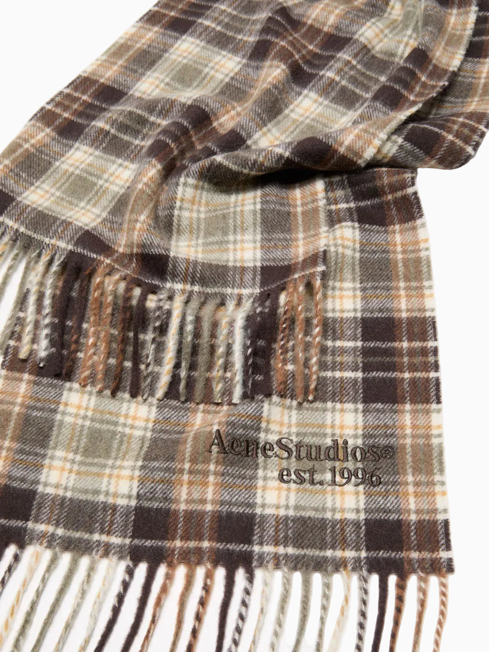 Bufanda cuadros cashmere