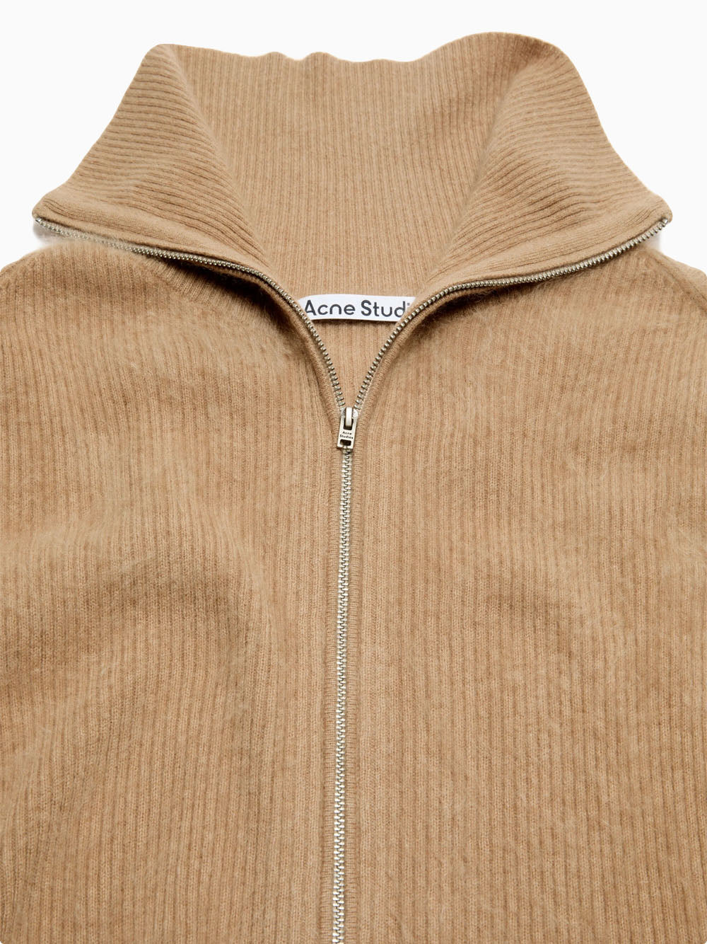 Zip-up cardigan