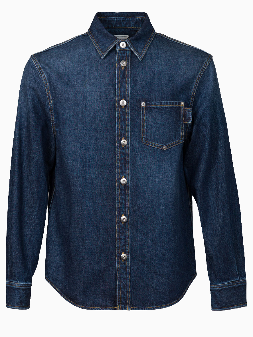 Denim overshirt