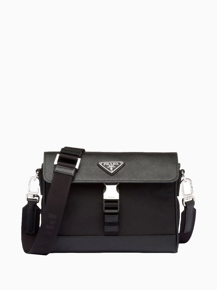 Prada nylon shoulder bag men hotsell