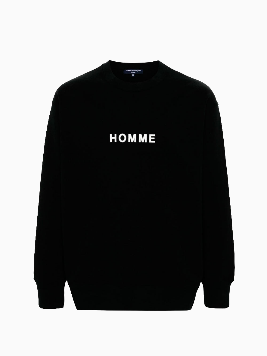 Logo print sweatshirt