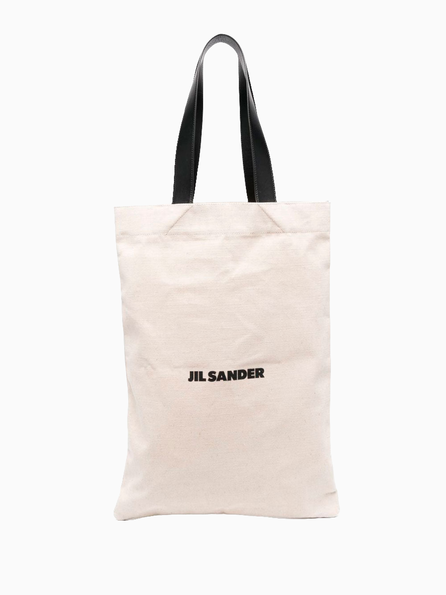 Logo-print tote bag