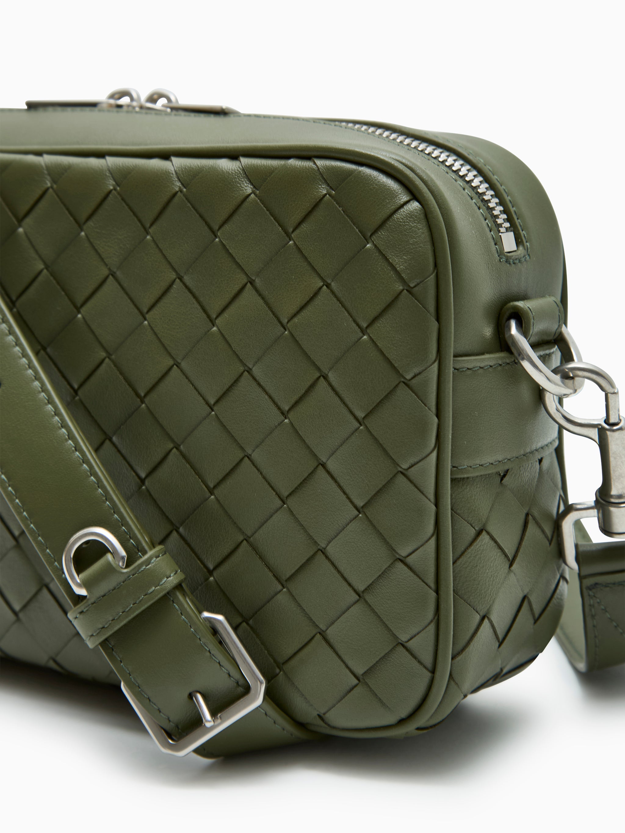Small Intrecciato camera bag