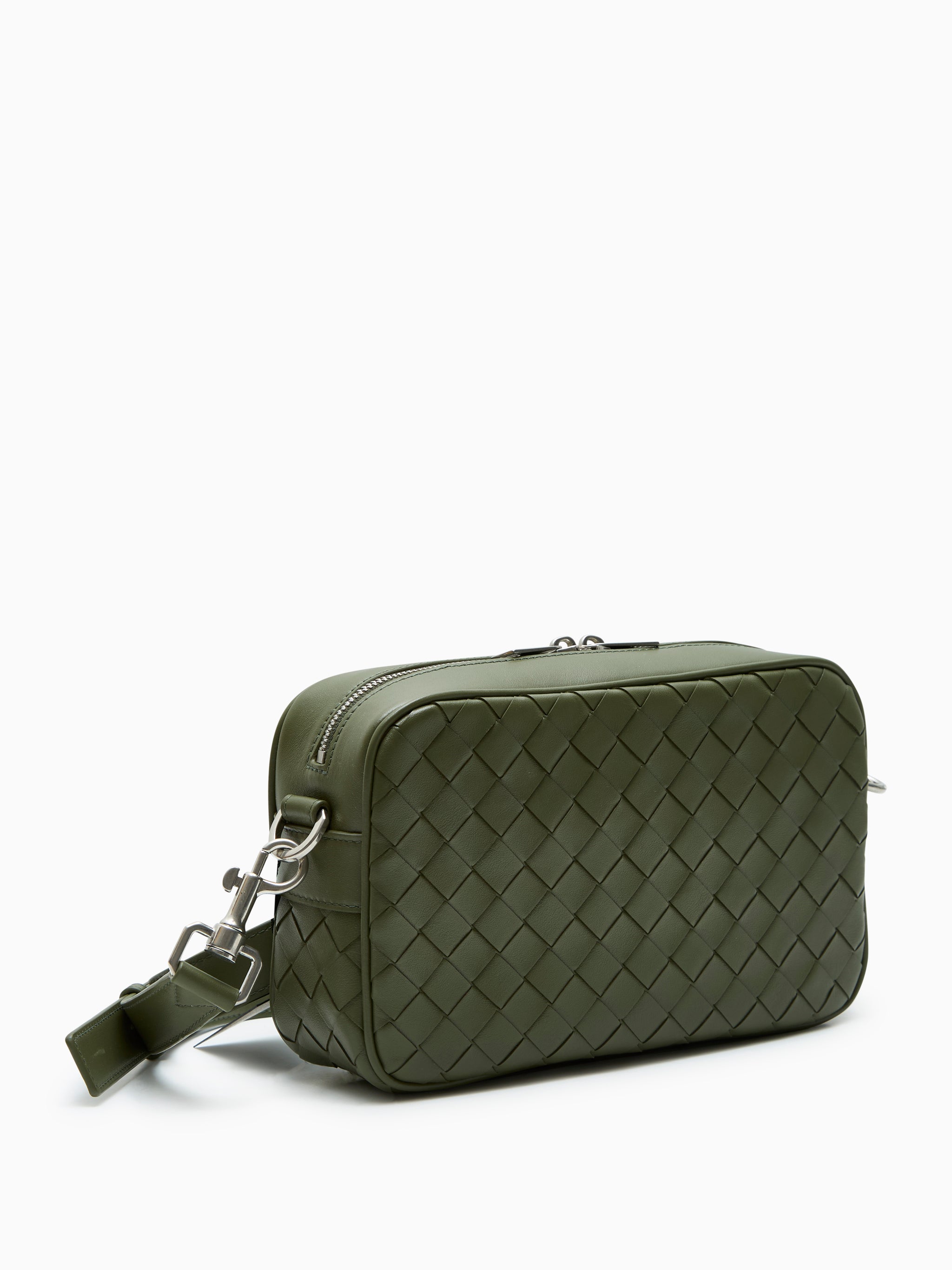 Small Intrecciato camera bag