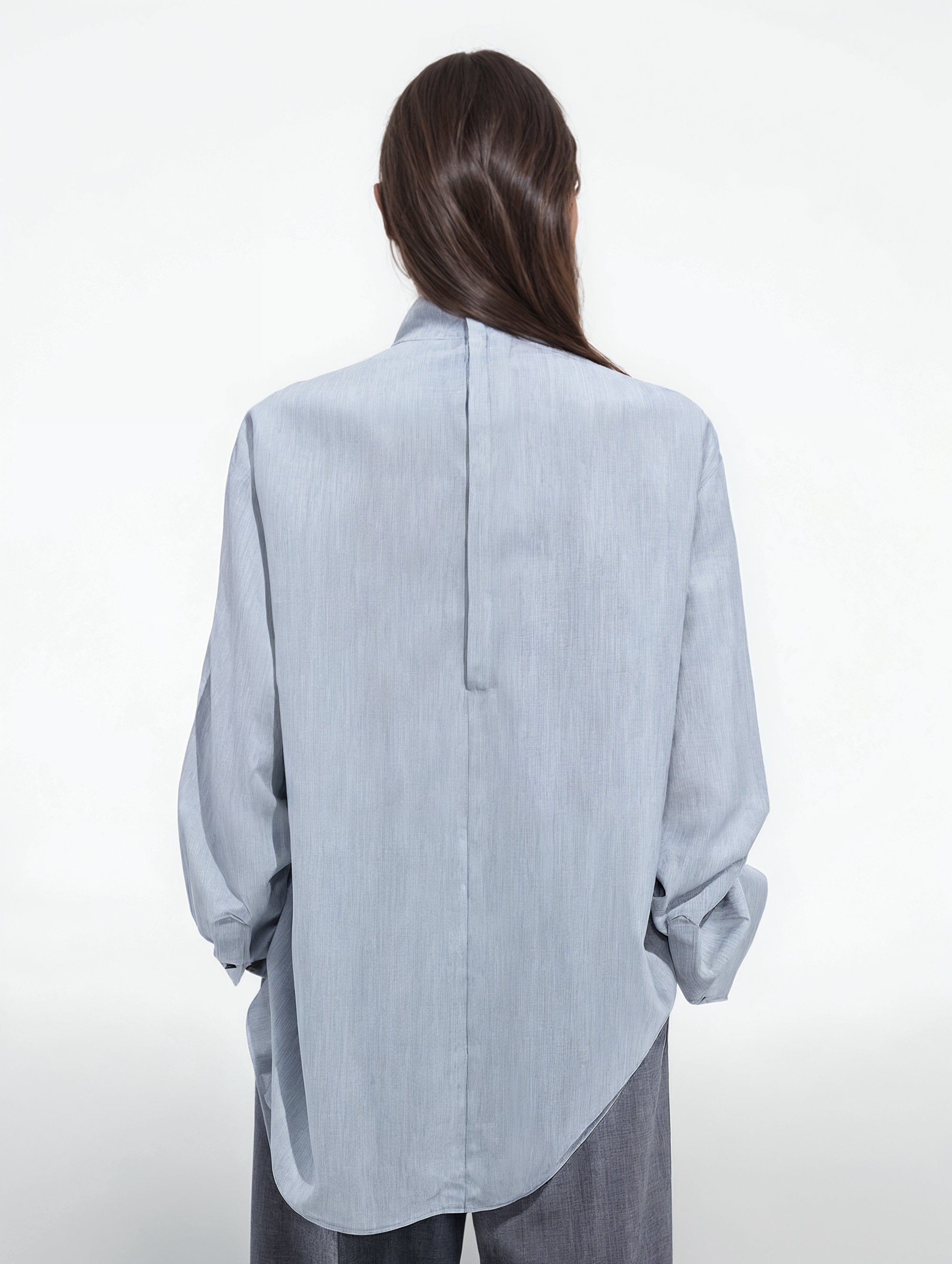 Blusa drapeada