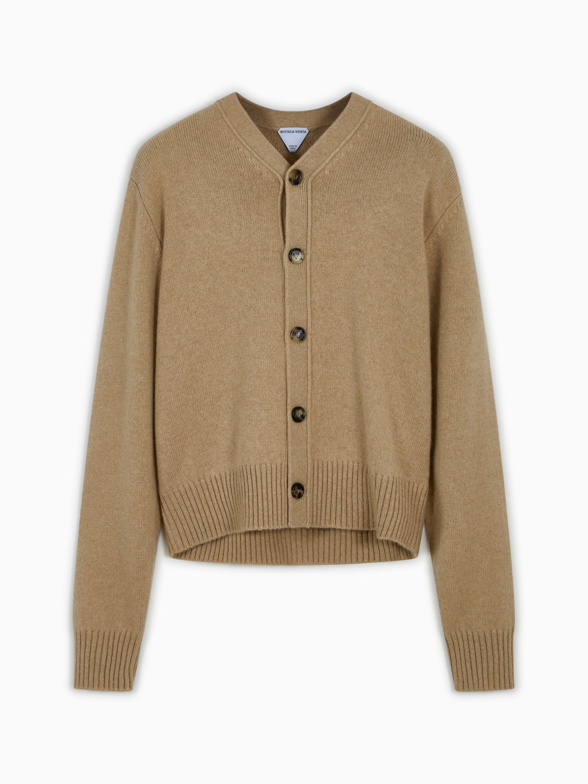 Cardigan with elbow patches