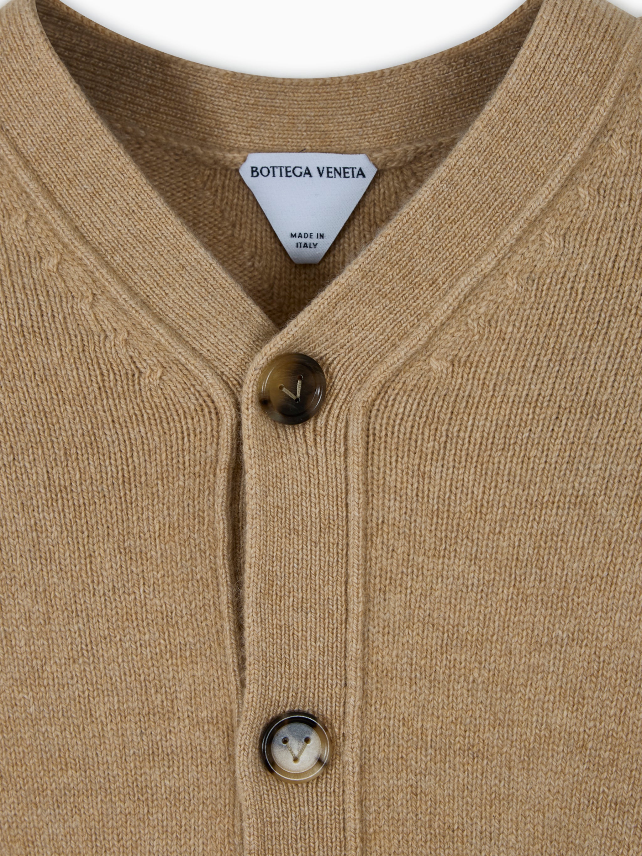 Cardigan with elbow patches