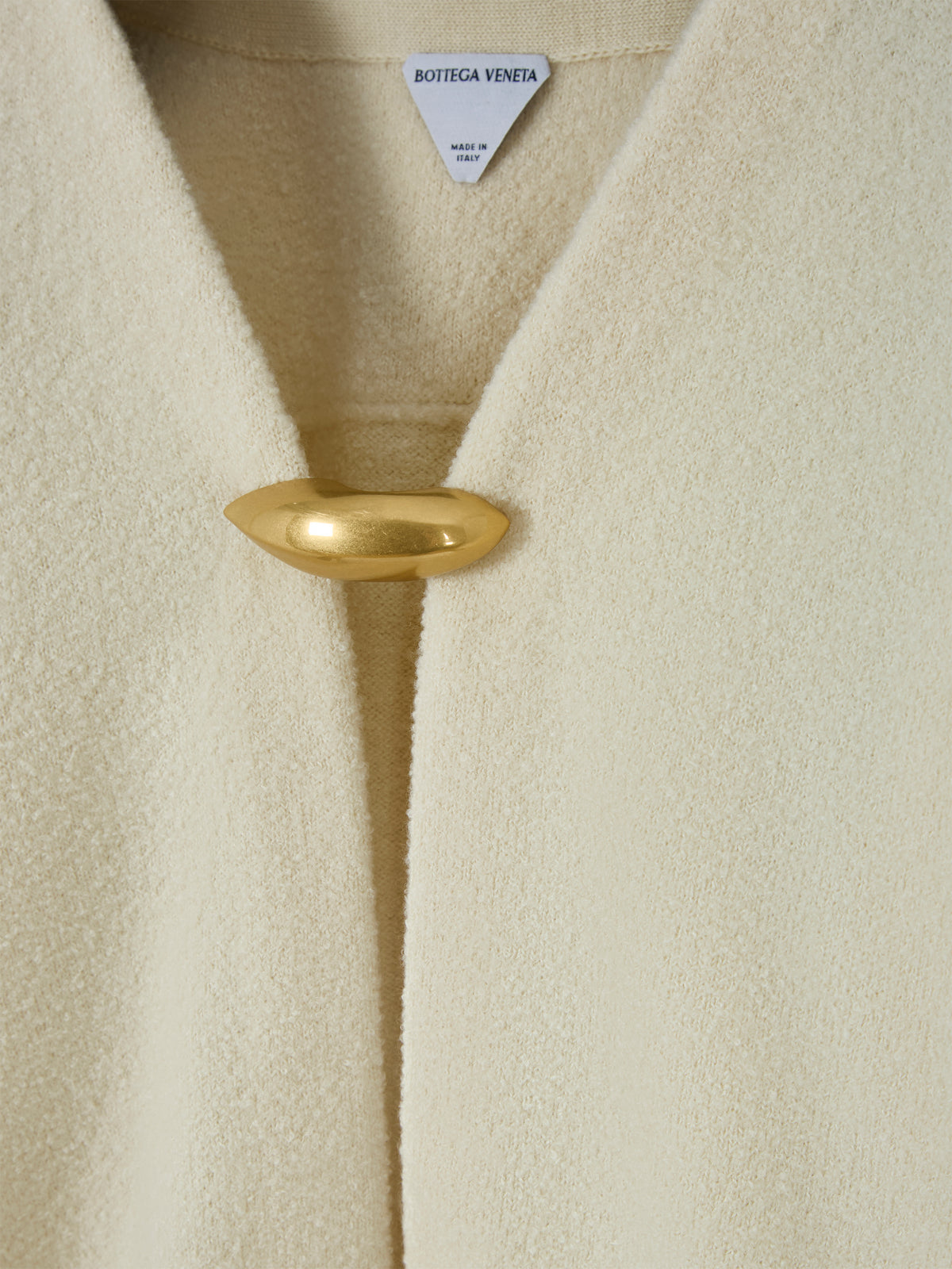 Hook closure cardigan