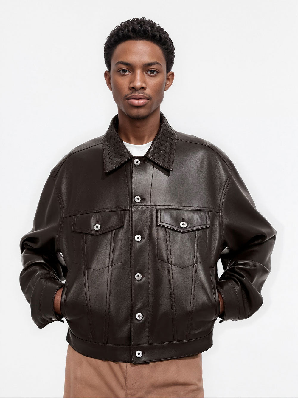 Leather jacket