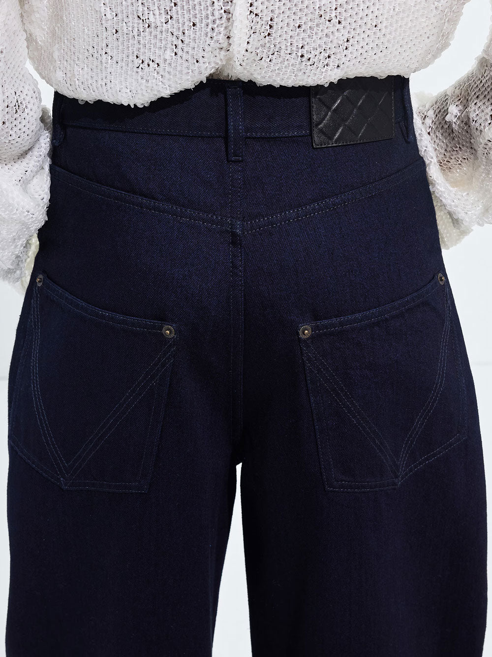 Wide leg jeans