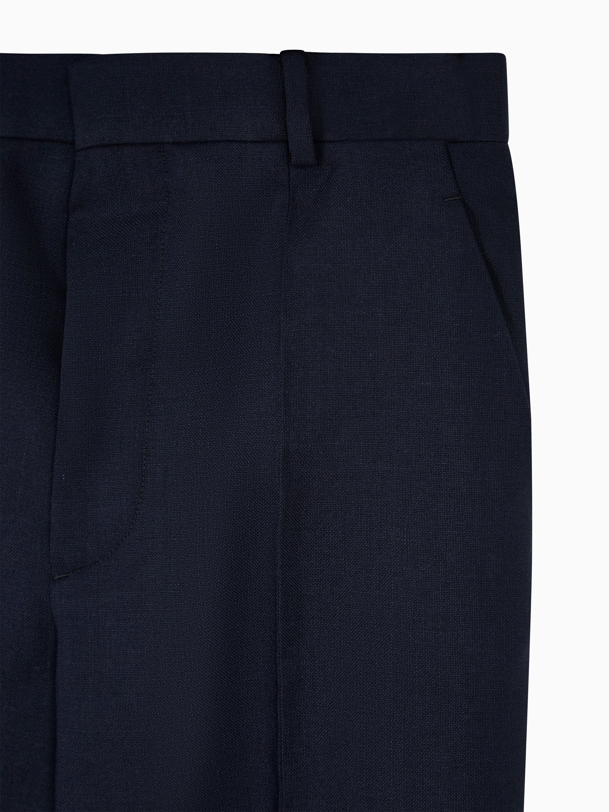 Pants with buckles