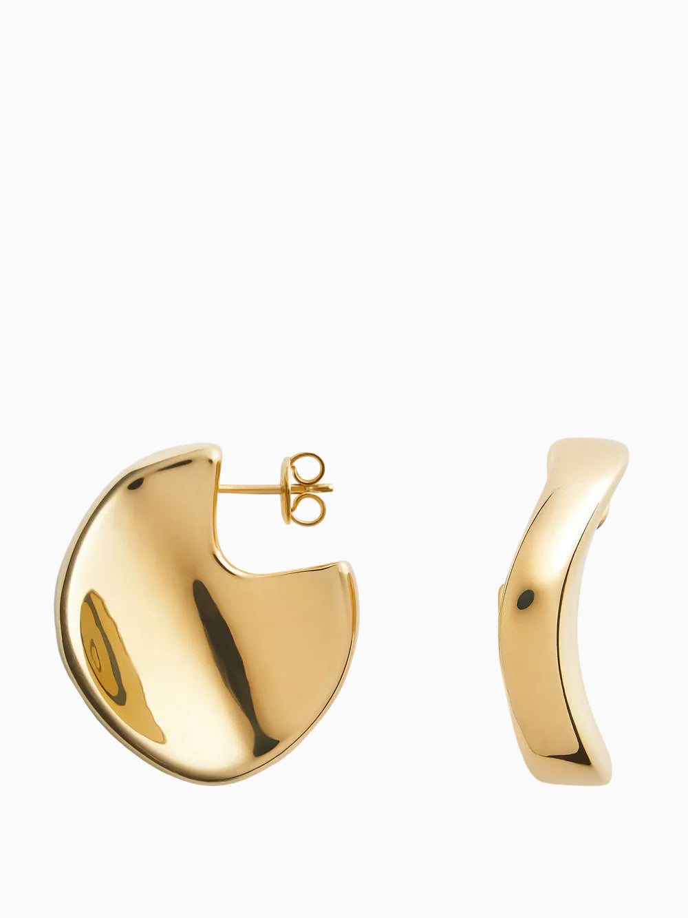 Medium Disc earrings