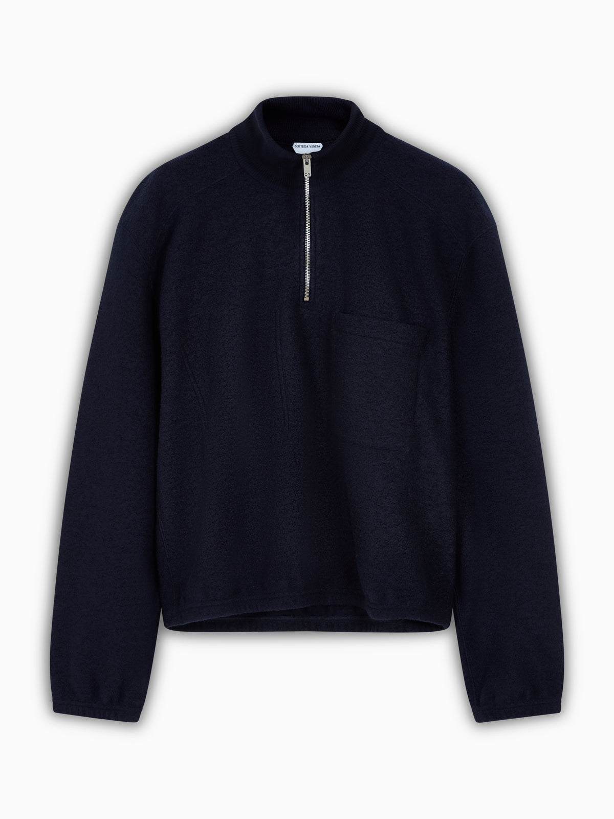 Zipped sweater