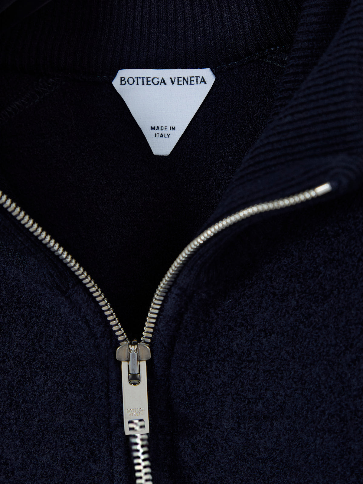 Zipped sweater
