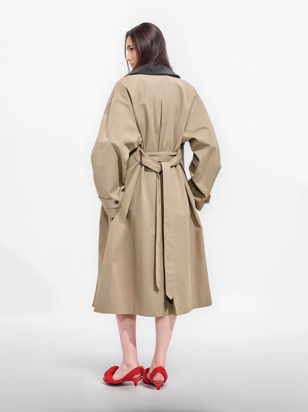 Cotton trench coat