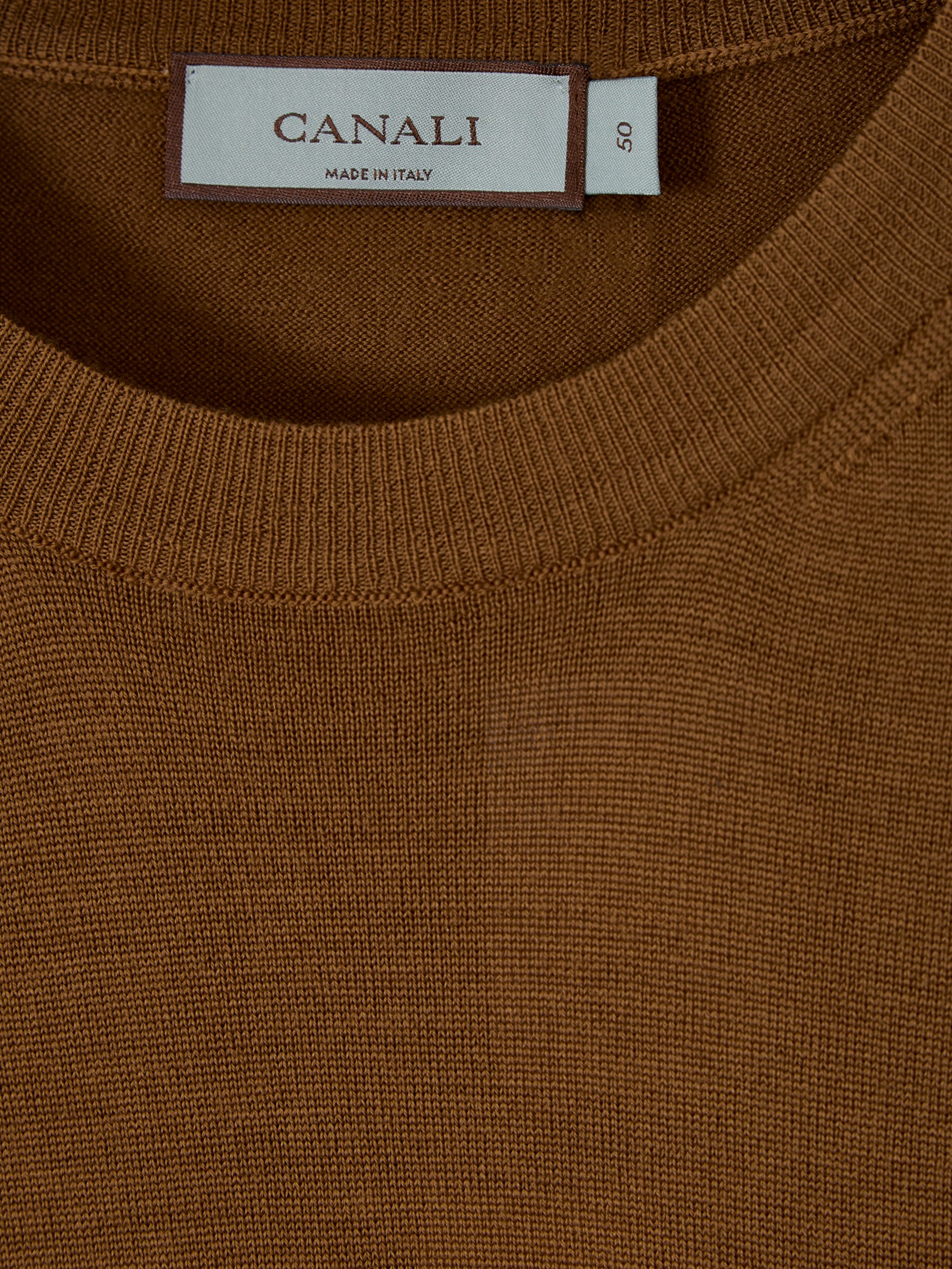 Jersey de cuello redondo