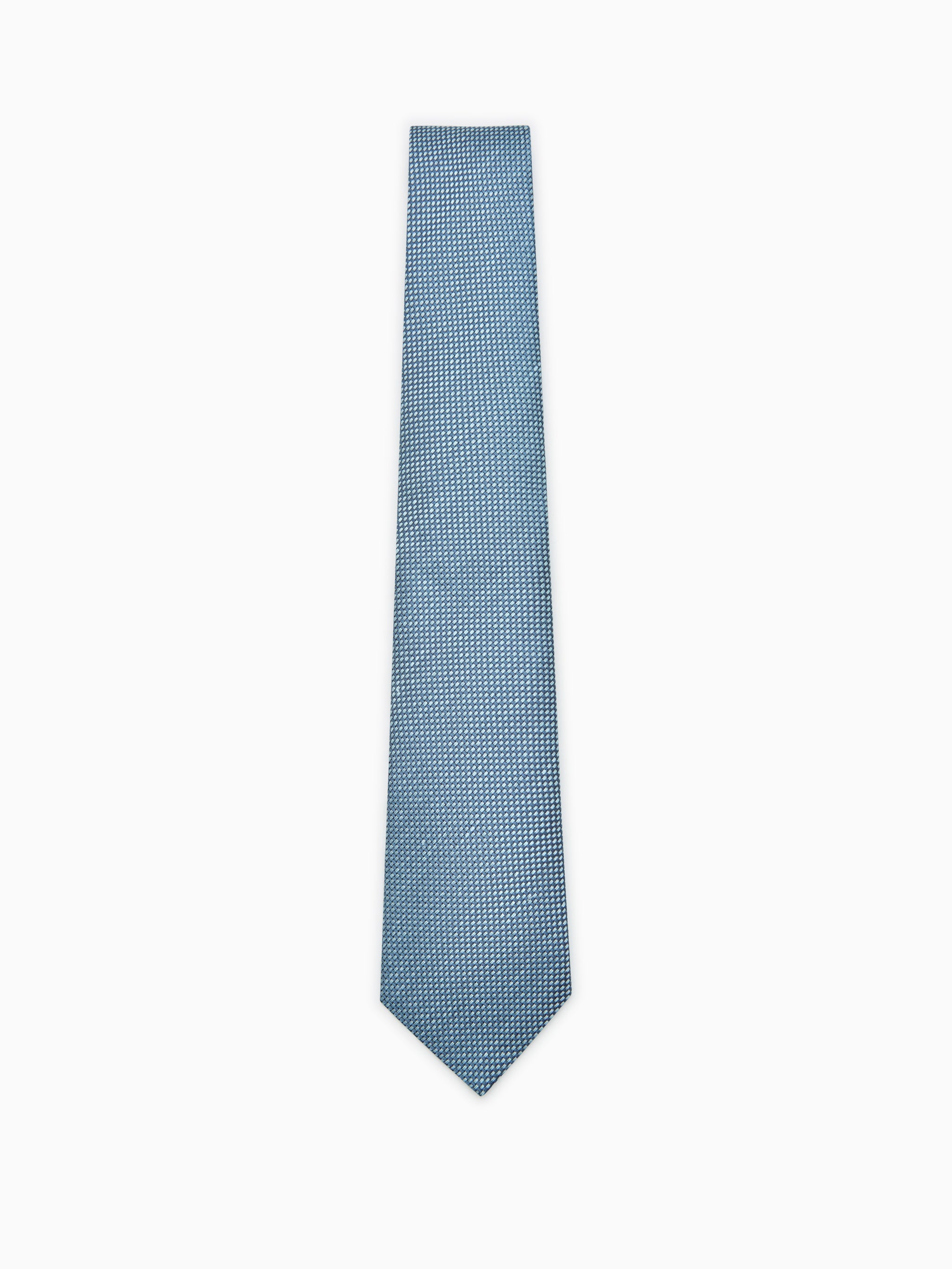 Corbata con estampado jacquard