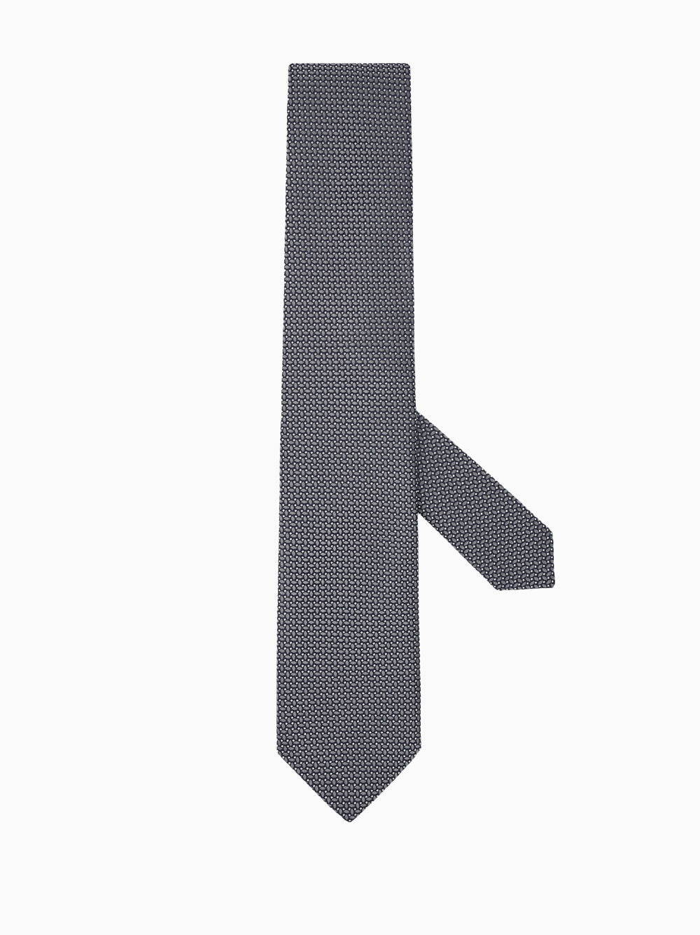 Jacquard-print tie