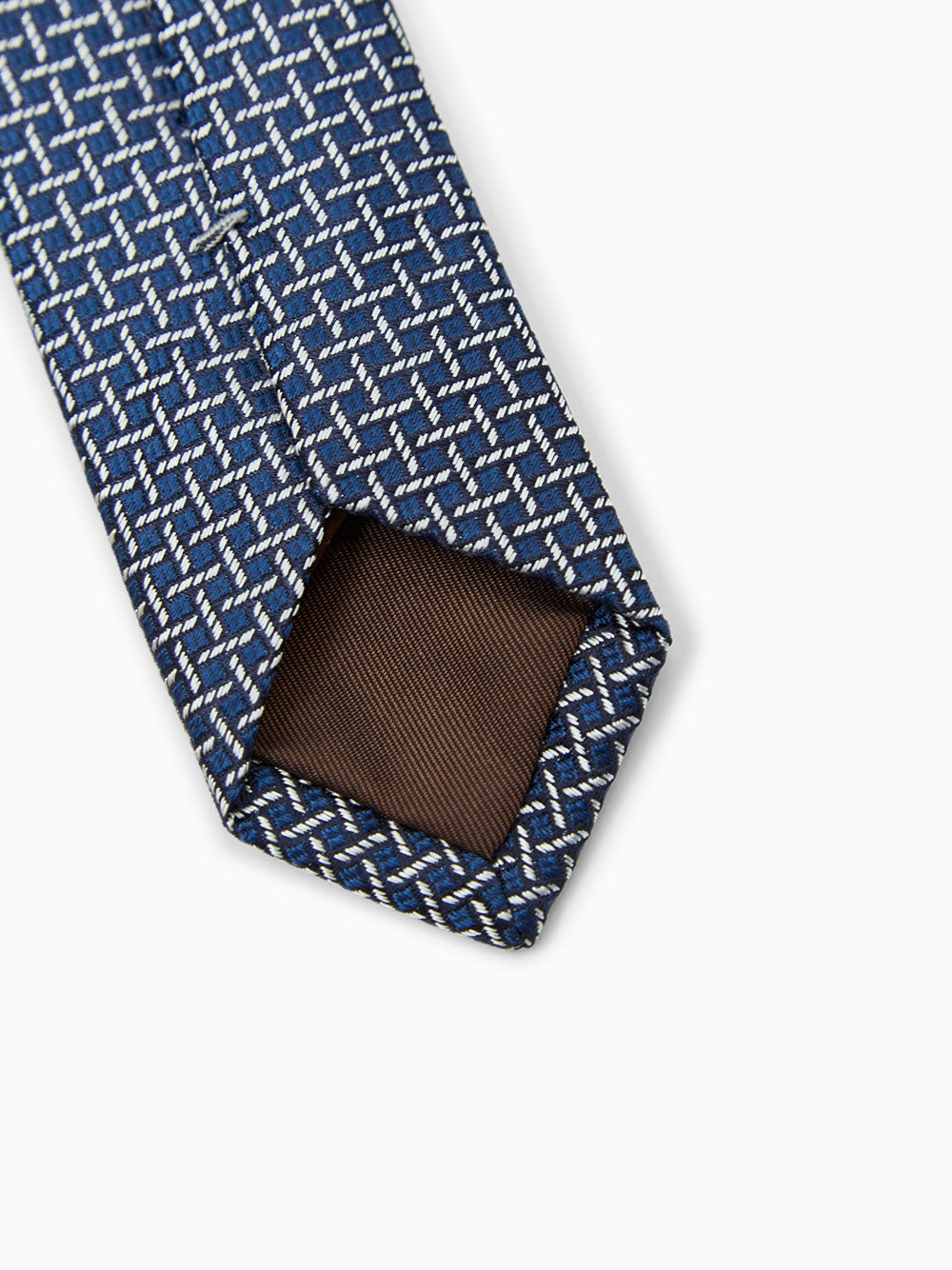 Corbata con estampado jacquard
