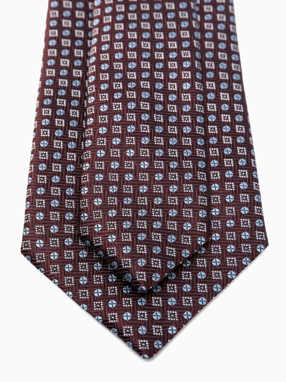 Corbata estampado geométrico