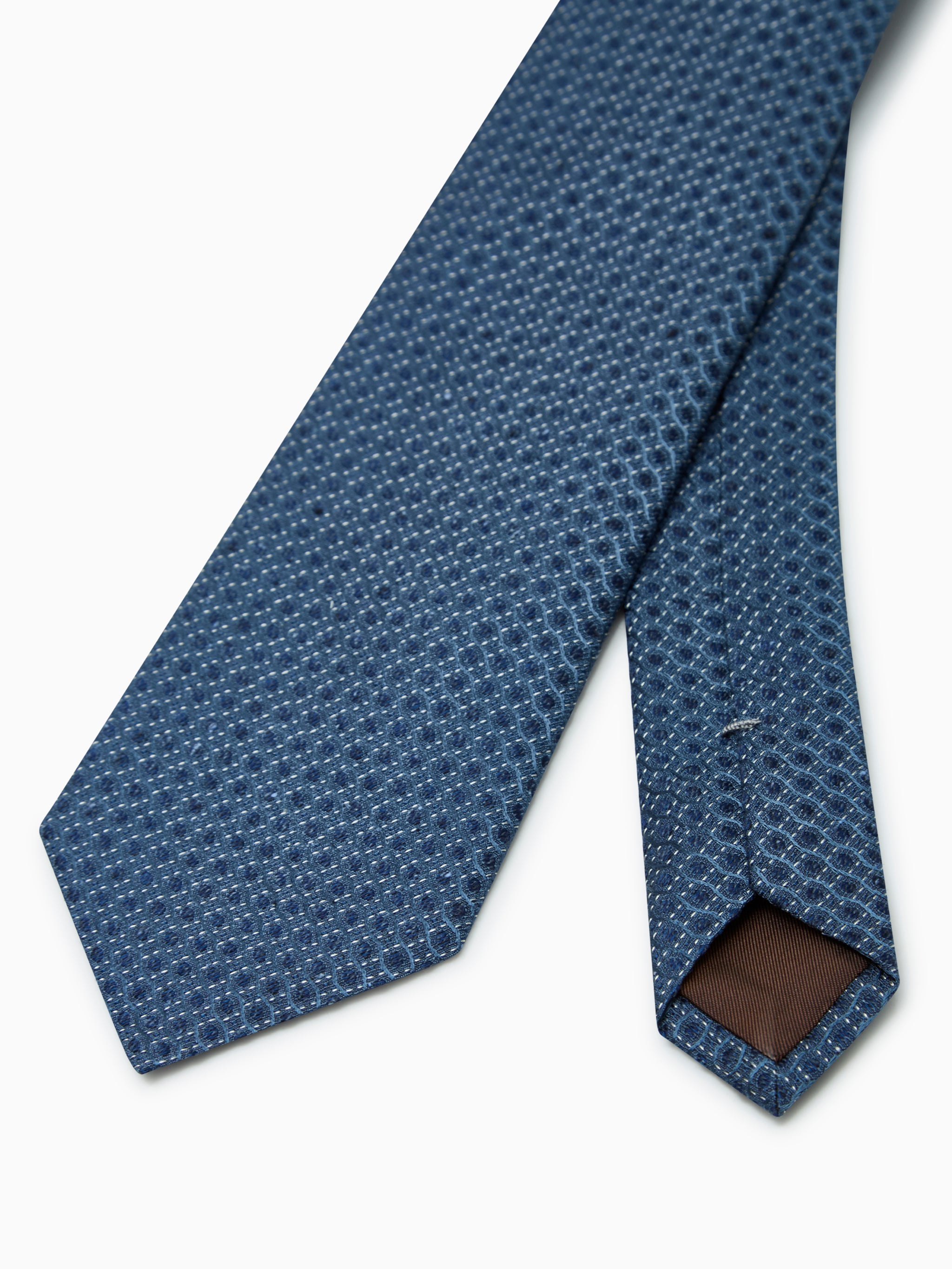 Jacquard-print tie