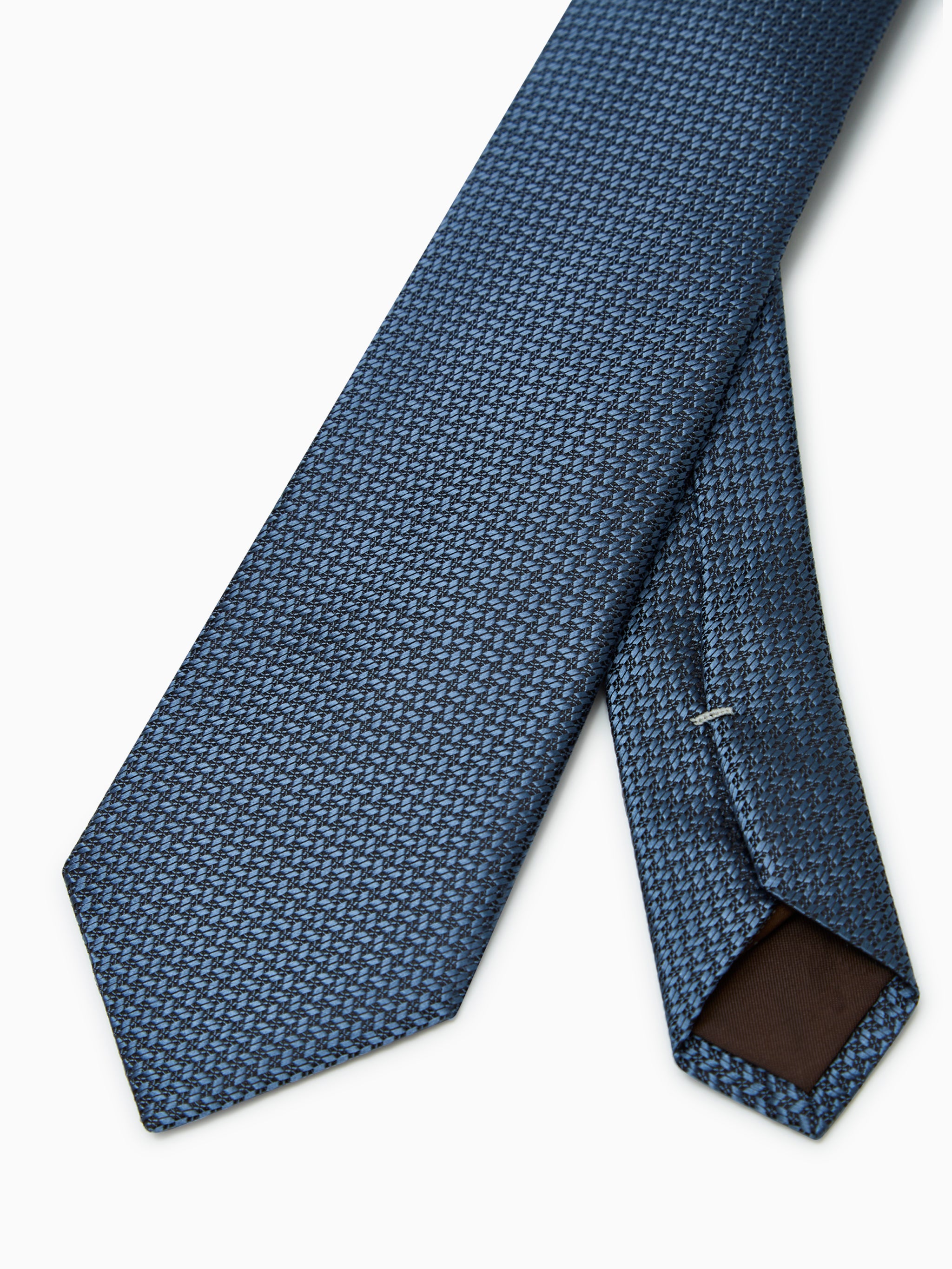 Jacquard-print tie