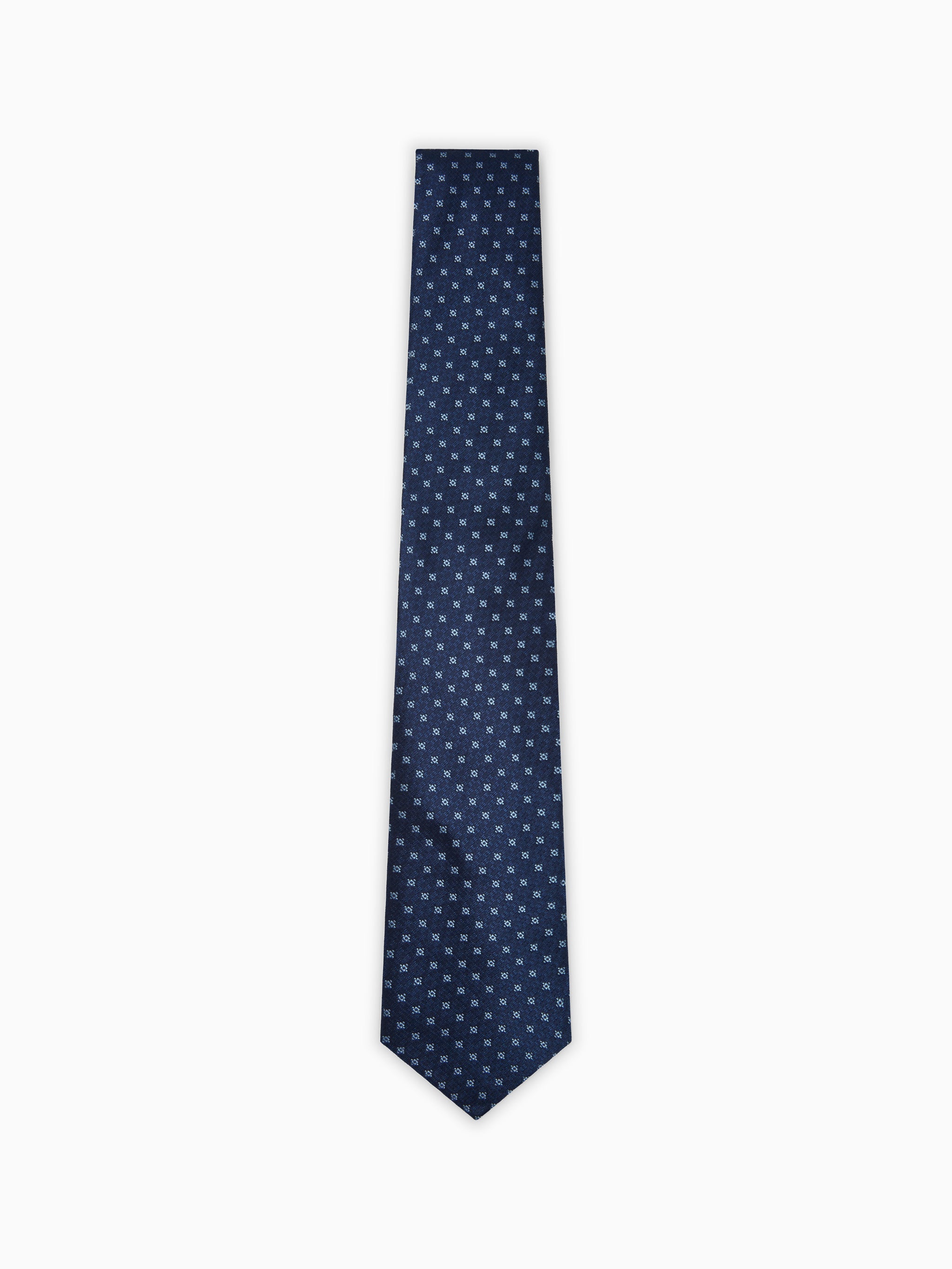 Jacquard-print tie