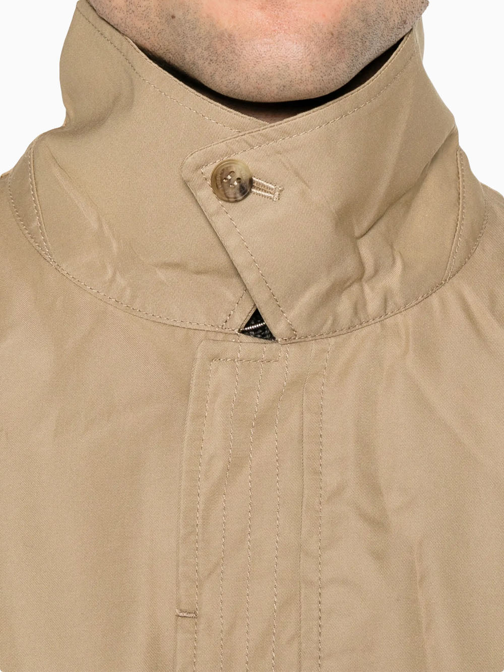Cotton trench coat