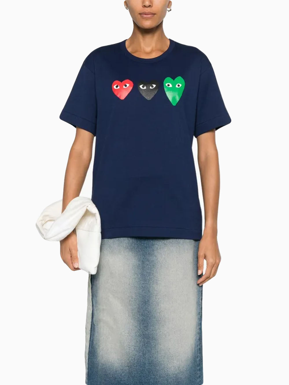 Camiseta azul marino